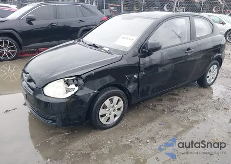 2010 Hyundai Accent Gs z USA, uszkodzony, nr VIN KMHCM3AC6AU159302